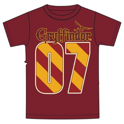 Picture of Disney  Harry Potter Gryffindor  Youth Unisex T Shirt Red Large