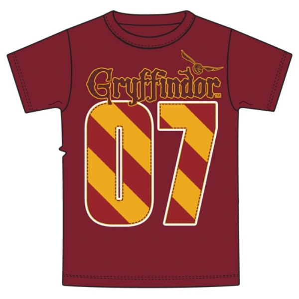 Picture of Disney  Harry Potter Gryffindor  Youth Unisex T Shirt Red Large
