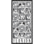Picture of Disney Minnie Mouse and Daisy Duck Beach Towel Black and White