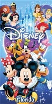 Picture of Disney Spectacular All Cast Ariel Mickey Snow White Belle Beach Towel