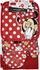 Picture of Disney Oven Mitt Pot Holder & Dish Towel 3 pc Kitchen Set (Minnie Mouse Red)