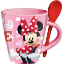 Picture of Disney MInnie Mouse Pink Sassy Cup With Spoon