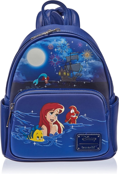 Picture of Disney Loungefly Mini Backpack The Little Mermaid Ariel Fireworks