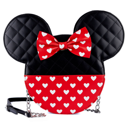 Picture of Disney Mickey and Minnie Valentines Reversible Crossbody Bag