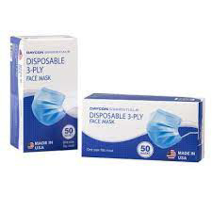 Picture of Daycon Essentials 3-Ply Face Mask (50 ct.)