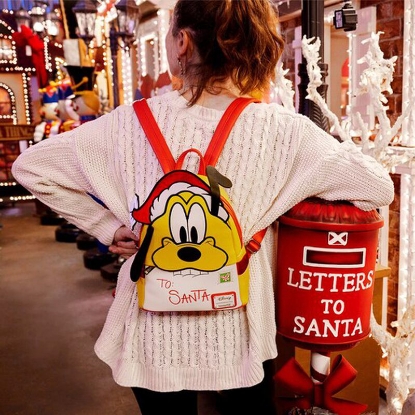 Picture of Disney Loungefly Pluto Santa Letter Mini Backpack