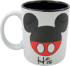 Picture of Disney His and Hers Mickey and Minnie Couples Coffee Mug Cup, Set of 2
