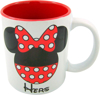 Picture of Disney His and Hers Mickey and Minnie Couples Coffee Mug Cup, Set of 2