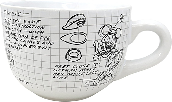 Picture of Disney Minnie Mouse Sketch Soup Cup 29 Ounces