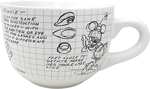 Picture of Disney Minnie Mouse Sketch Soup Cup 29 Ounces