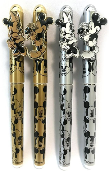 Picture of Mickey Minnie Mouse Gold Silver 4PCS Pen Set