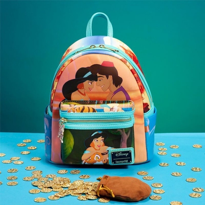 Picture of Disney Loungefly Aladdin Princess Scenes Mini Backpack