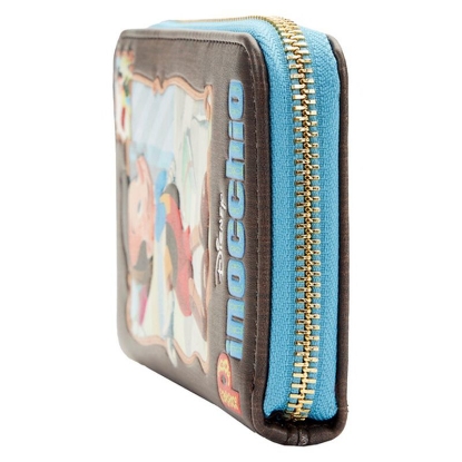Picture of Disney Loungefly Pinocchio Book Zip Around Wallet