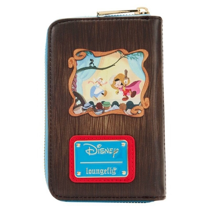 Picture of Disney Loungefly Pinocchio Book Zip Around Wallet