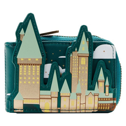 Picture of Disney Loungefly Harry Potter Golden Hogwarts Accordion Wallet