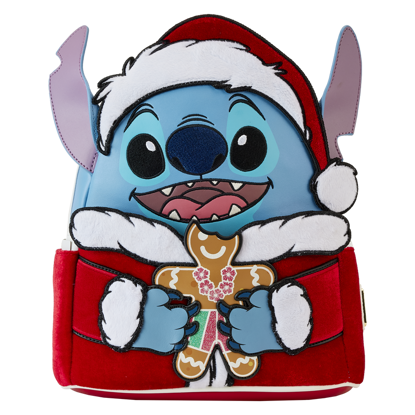 Picture of Disney Loungefly Santa Stitch Exclusive Cosplay Mini Backpack