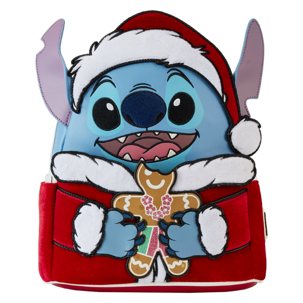 Picture of Disney Loungefly Santa Stitch Exclusive Cosplay Mini Backpack