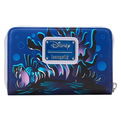Picture of Disney Loungefly The Little Mermaid Ursula Lair Glow Zip Around Wallet