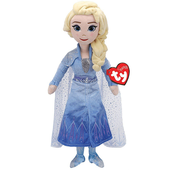 Picture of TY Disney Frozen 2 Movie Elsa 15.5 Inch Tall Collectible Stuffed Plush Toy