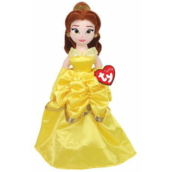 Picture of Disney TY  Beauty and the Beast Movie Princess Belle 15.5 Inch Tall Collectible Stuffed Plush Toy