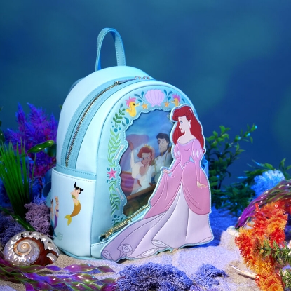 Picture of Disney Loungefly The Little Mermaid Ariel Princess Lenticular Mini Backpack