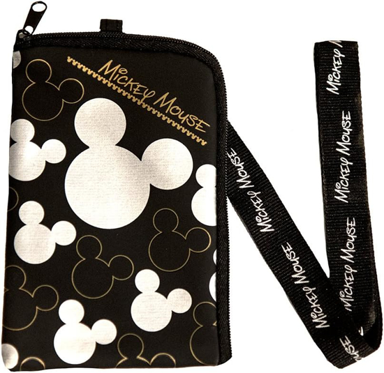 Picture of Disney Mickey Mouse Lanyard Black/Gold
