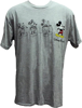 Picture of Disney 3 Sketchy Mickey GHR Men's Size XL Gray