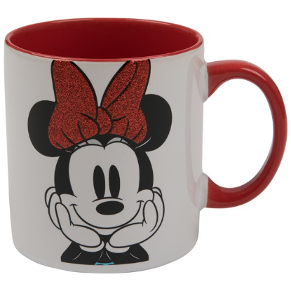 Picture of Disney Minnie Mouse Poses Jumbo 20oz Ceramic Glitter Mug