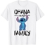 Picture of Disney Stitch Ohana Means Family T-Shirt Small