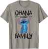 Picture of Disney Stitch Ohana Means Family T-Shirt Small