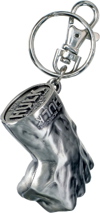 Picture of Marvel Hulk Fist Pewter Key Ring,Grey-light,Small