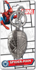 Picture of Marvel Spider-Man Head Pewter Key Ring