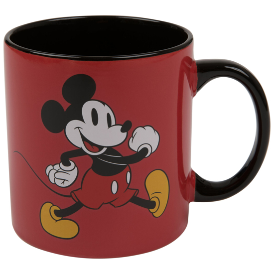 Picture of Mickey Mouse Walk Jumbo 20oz Ceramic Mug Red