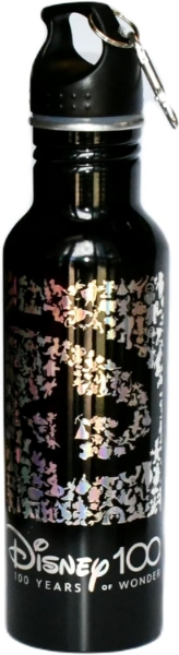 Picture of Disney 100 Years of Wonder Aluminum Water Bottle Black
