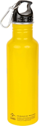 Picture of Disney Just Smile Big Face Minion Aluminum Bottle Wide Mouth, Yellow