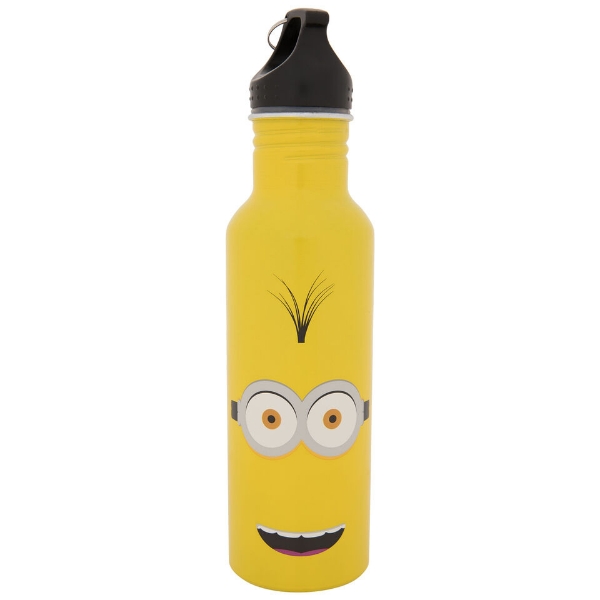 Picture of The Minions Kevin Aluminum Screw Cap Water Bottle Yellow
