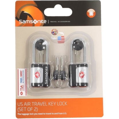 Picture of Samsonite Travel Sentry 2-Pack Key Locks, Black