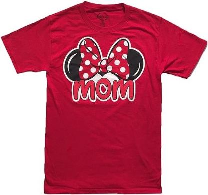 Picture of Disney Adults Minnie Mouse Mom Fan T-Shirt