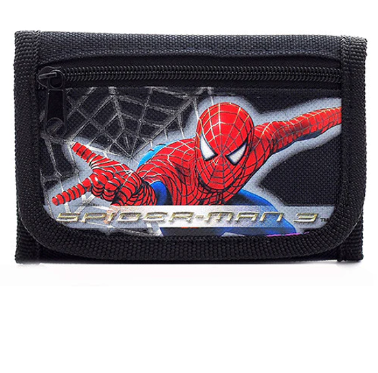 Picture of Marvels Spiderman Action Black Trifold Wallet