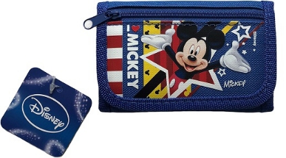 Picture of Disney Mickey Mouse  Kids Size Tri Fold Wallet Blue