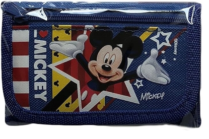 Picture of Disney Mickey Mouse  Kids Size Tri Fold Wallet Blue