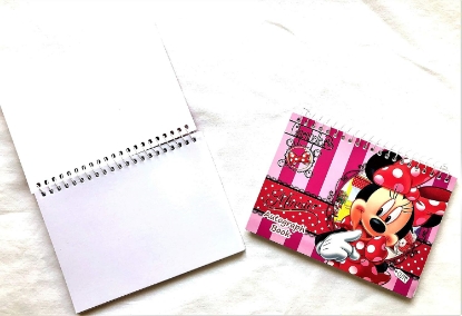 Picture of Disney Mickey Mouse and Minnie Autograph Note Pads Book- (Minnie Clarabelles Cute)