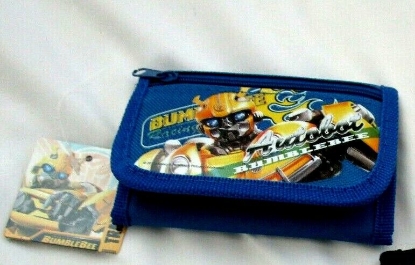 Picture of Transformers Bumblebee Blue Trifold Wallet