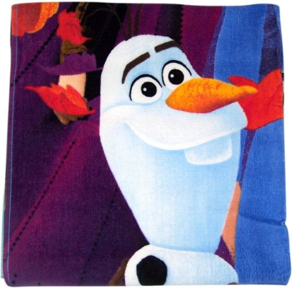Picture of Disney Frozen II Beach Towel Elsa Anna Olaf Kristoff Sven Print 28"x58"