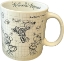Picture of Disney Sketch Stoneware Coffee Jumbo Mug, Mickey Mouse and Minnie Mouse Sketchbook Mugs, (Minnie Mouse)