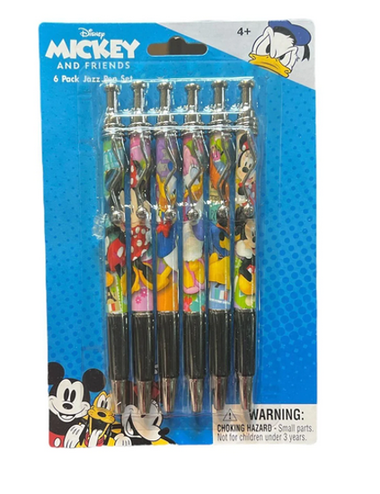 Picture of Disney Mickey Mouse 6 Pack Jazz Pen 6 Pieces