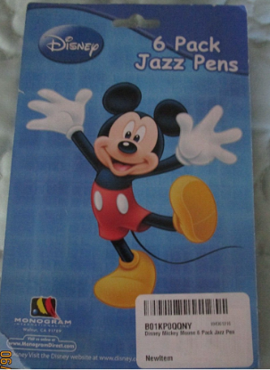 Picture of Disney Mickey Mouse 6 Pack Jazz Pen 6 Pieces