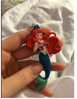 Picture of Disney Ariel Soft Touch PVC Key Ring,Multi-colored