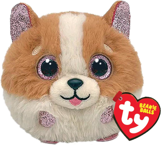 Picture of Ty Tanner Dog Beanie Balls 3" Beanie Baby Soft Plush Toy Collectible Cuddly Stuffed Teddy