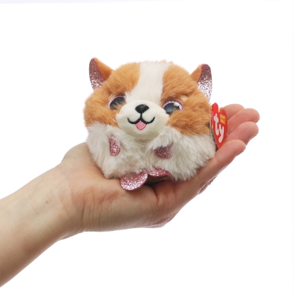 Picture of Ty Tanner Dog Beanie Balls 3" Beanie Baby Soft Plush Toy Collectible Cuddly Stuffed Teddy